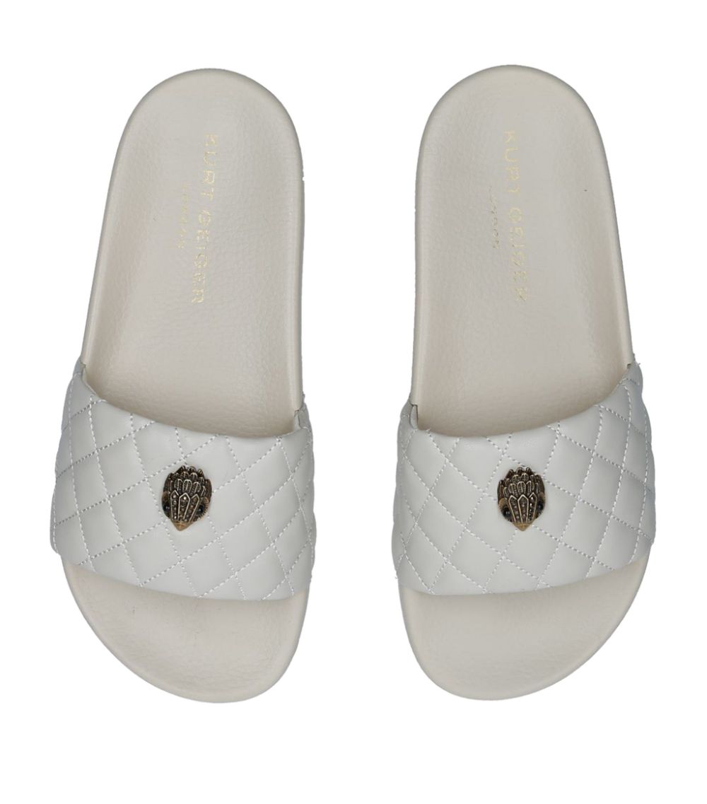 Kurt Geiger London Kurt Geiger London Quilted Meena Eagle Slides