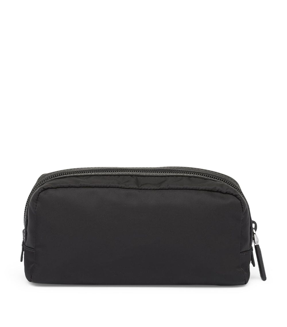 Prada Prada Re-Nylon and Saffiano Leather Pouch