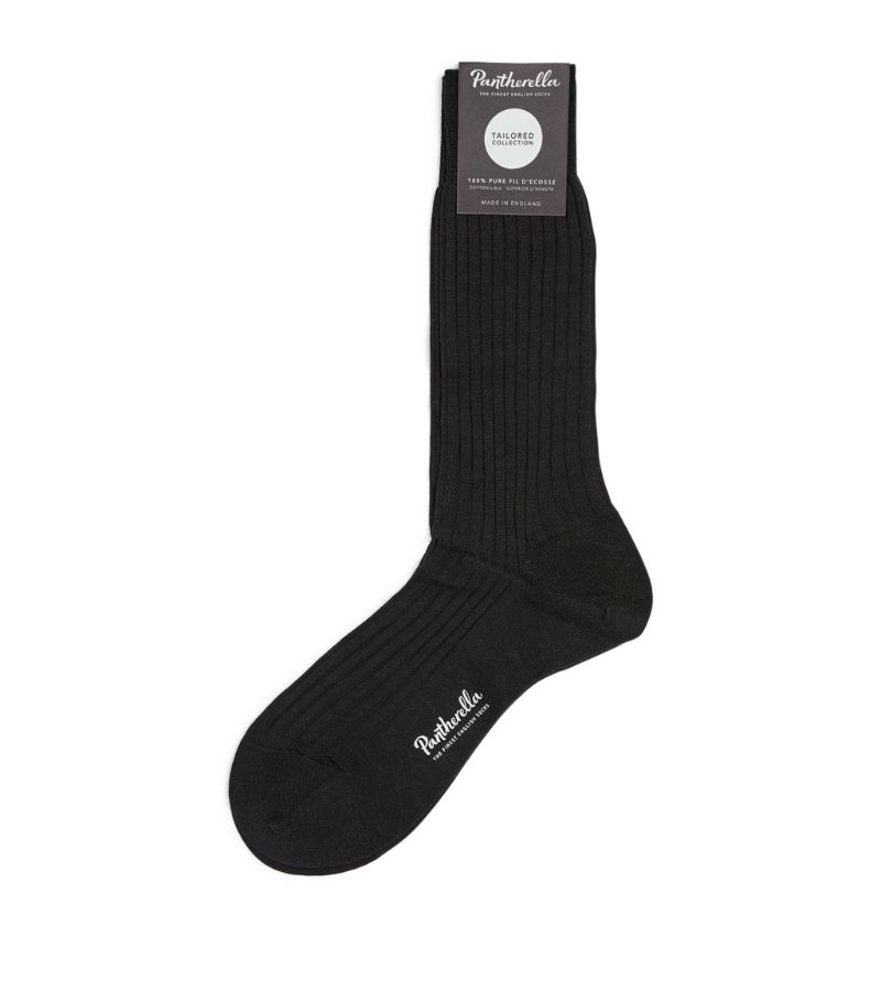 Pantherella Pantherella Wool-Blend Ribbed Socks