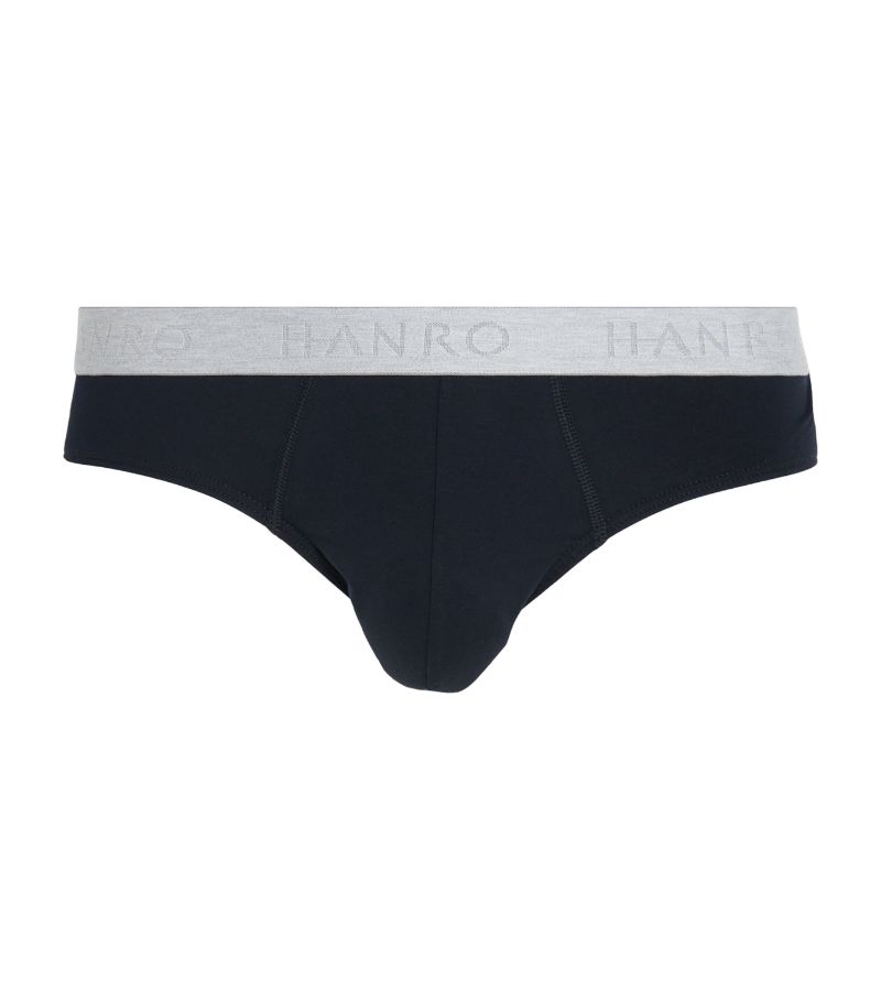 Hanro Hanro Cotton-Blend Essentials Briefs (Pack Of 2)