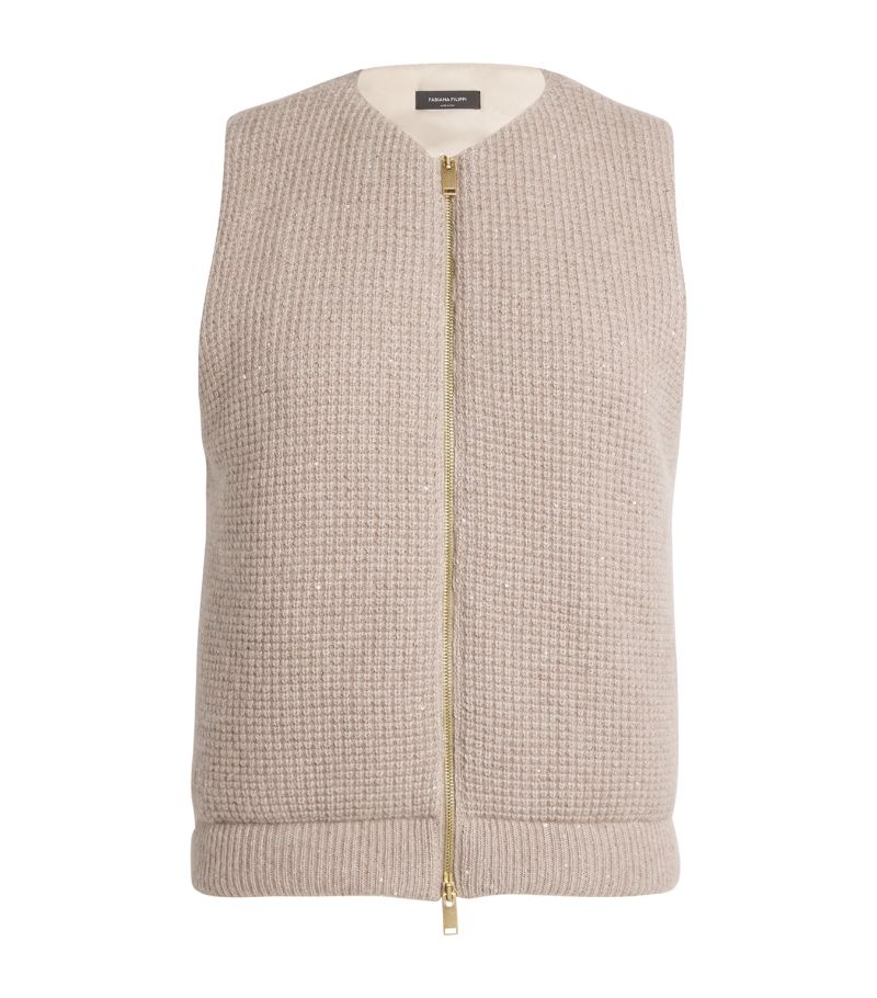 Fabiana Filippi Fabiana Filippi Knitted Padded Gilet