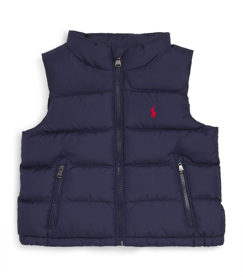 Polo Ralph Lauren Polo Ralph Lauren Kids Polo Pony Padded Gilet (9-24 Months)