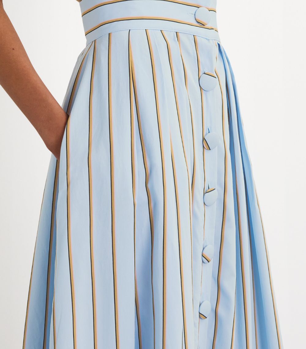 Destree Destree Striped Irving Midi Skirt