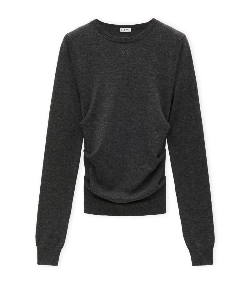 Loewe Loewe Cashmere-Blend Draped Sweater