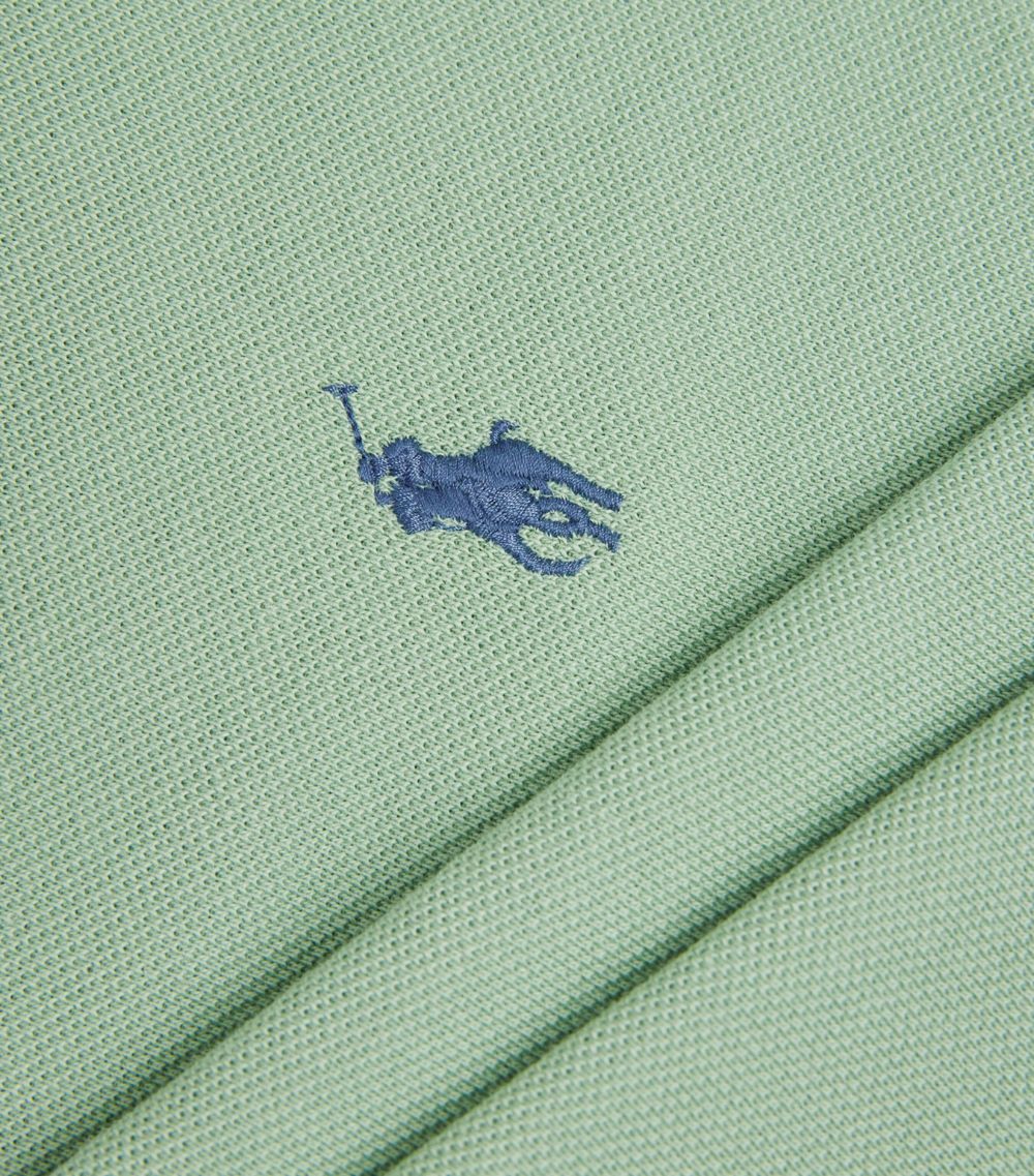 Polo Ralph Lauren Polo Ralph Lauren Cotton Mesh Custom-Fit Polo Shirt