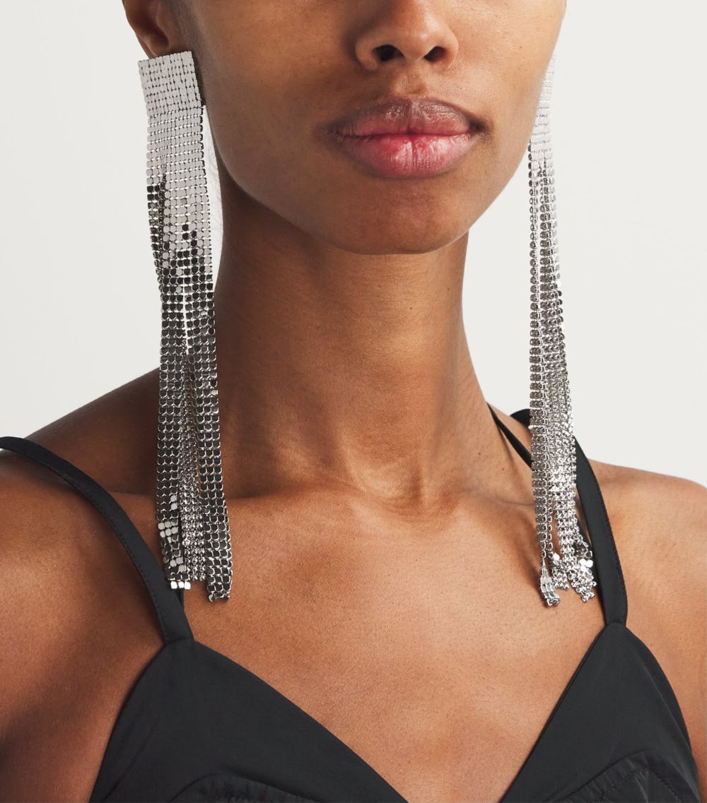 Jil Sander Jil Sander Chainmail-Mesh Clip-On Earrings