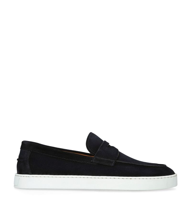 Magnanni Magnanni Suede Cowes Penny Sneakers