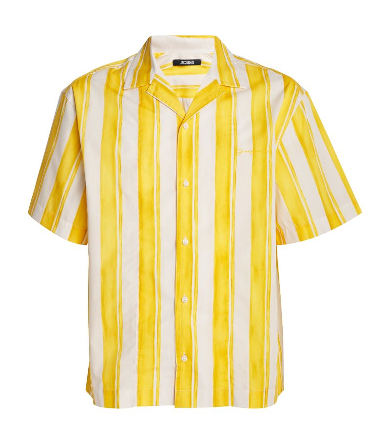 Jacquemus Jacquemus Cotton Striped Bowling Shirt