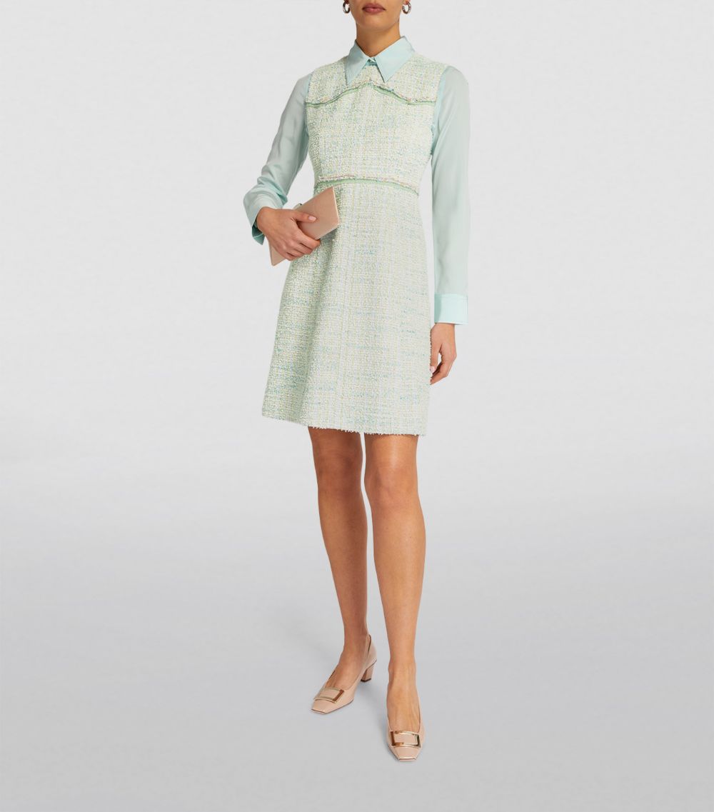 St. John St. John Tweed Mini Dress