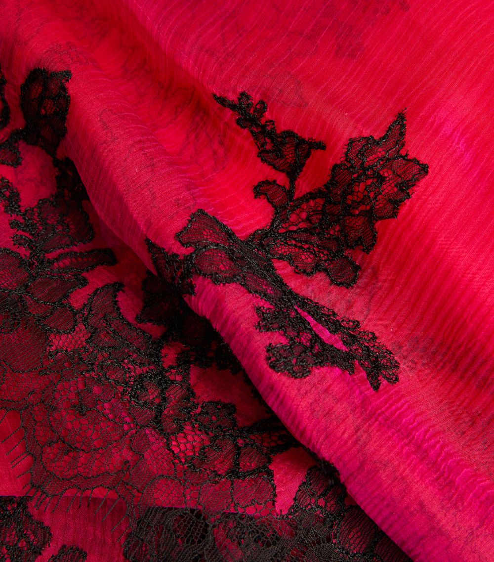 Torlowei Torlowei Silk Chiffon Okene Shawl