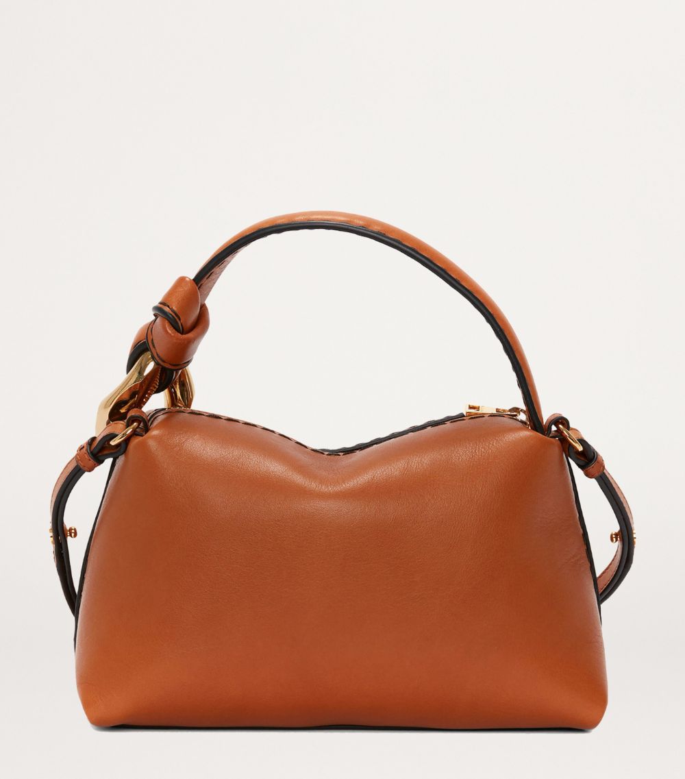 Jw Anderson Jw Anderson Small Leather Corner Cross-Body Bag