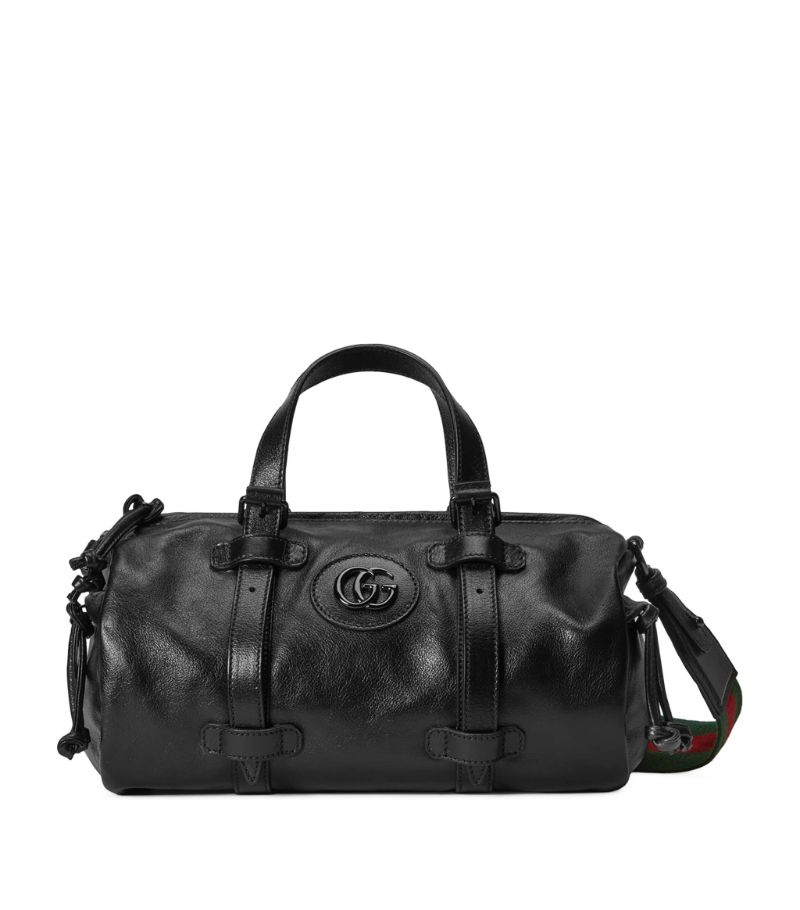 Gucci Gucci Small Leather Double G Holdall