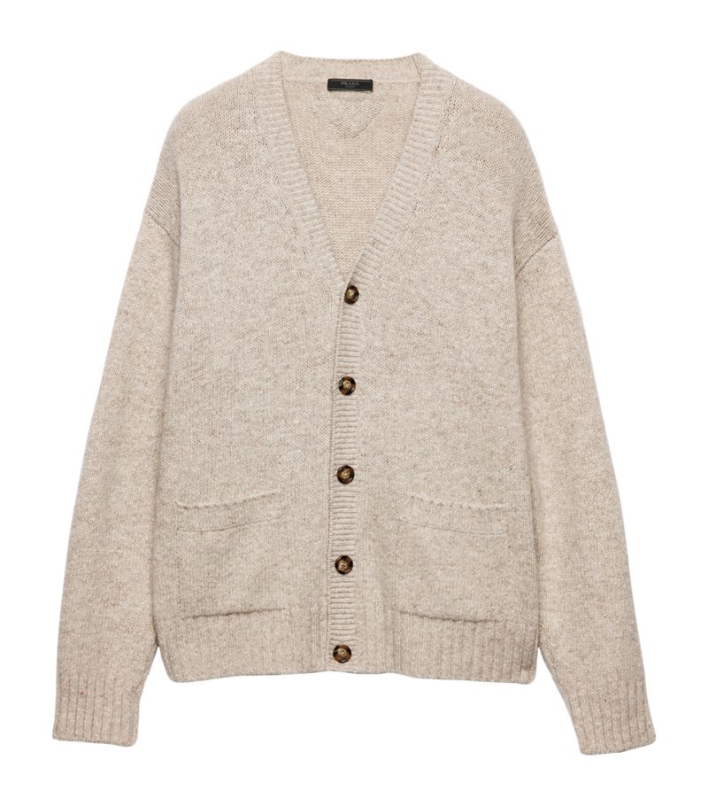 Prada Prada Cashmere Oversized Cardigan