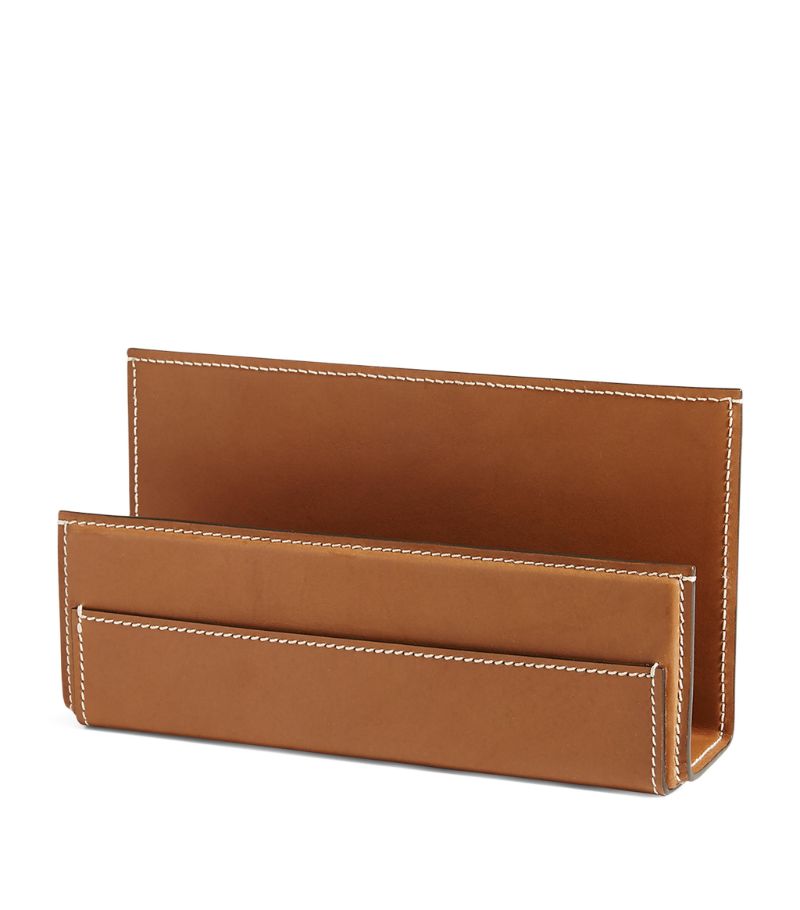 Ralph Lauren Home Ralph Lauren Home Leather Brennan Letter Rack