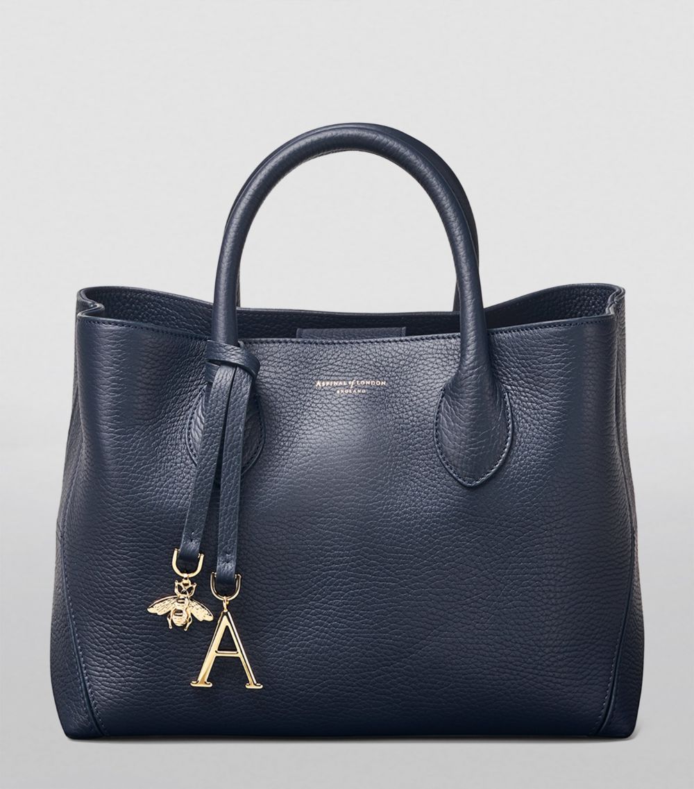  Aspinal Of London Midi Leather London Tote Bag