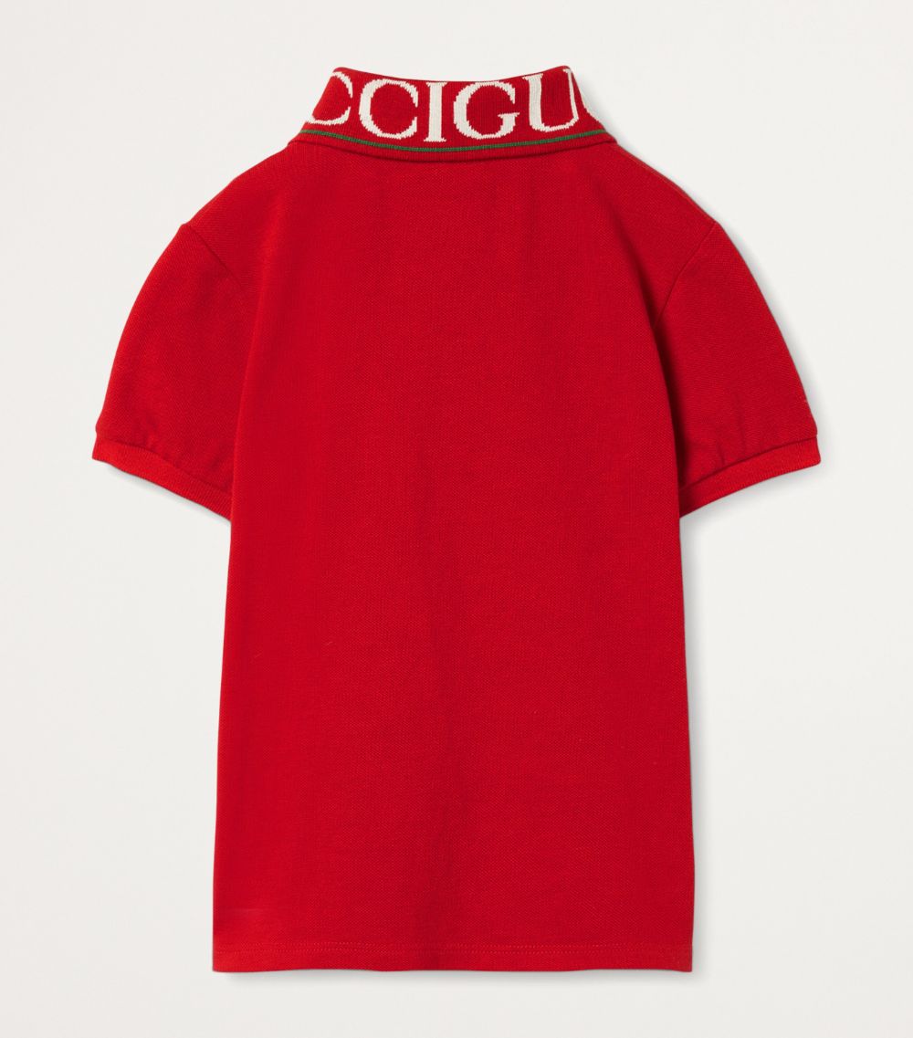 Gucci Gucci Kids Cotton Polo Shirt (4-12 Years)