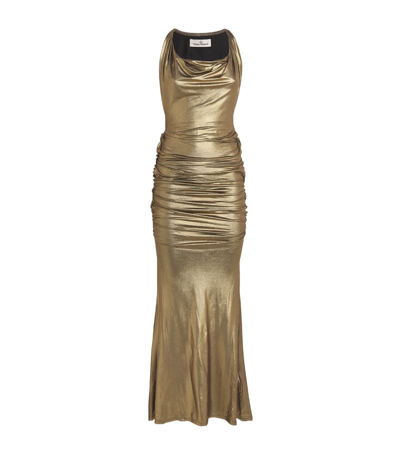 Vivienne Westwood Vivienne Westwood Metallic Liz Maxi Dress