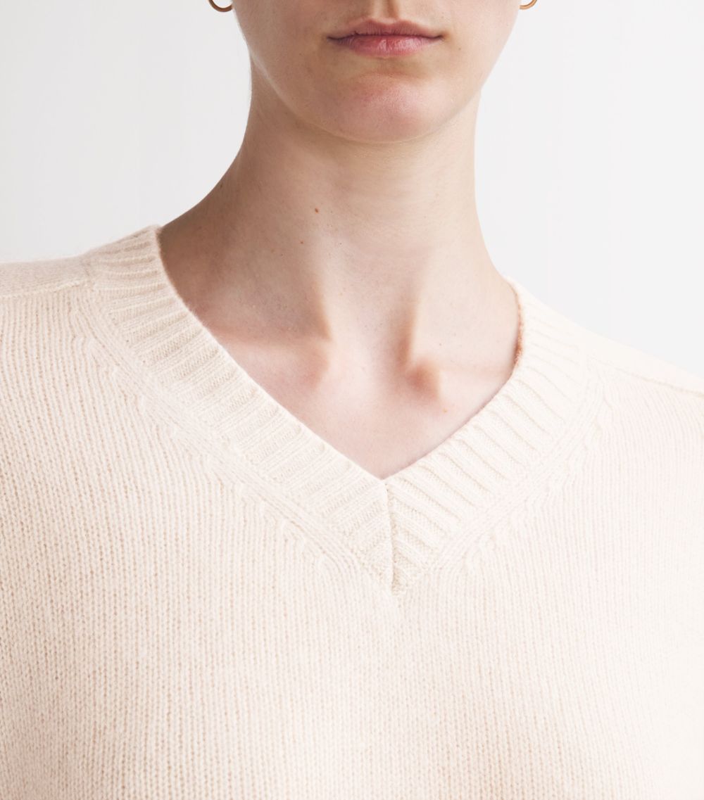 Joseph Joseph Open Cashmere V-Neck Sweater