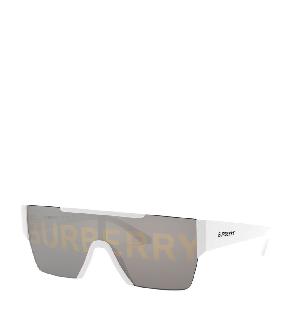 Burberry Burberry Rectangular Logo Sunglasses