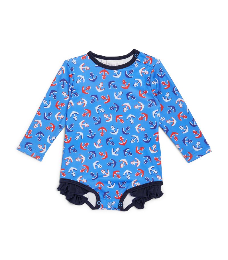 Rachel Riley Rachel Riley Frilled Anchor Rash Guard (6 Months)