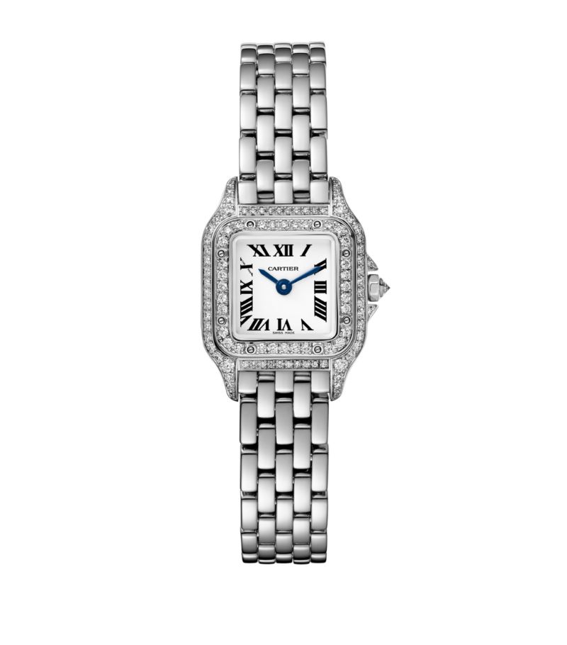 Cartier Cartier Mini White Gold And Diamond Panthère De Cartier Watch 20Mm