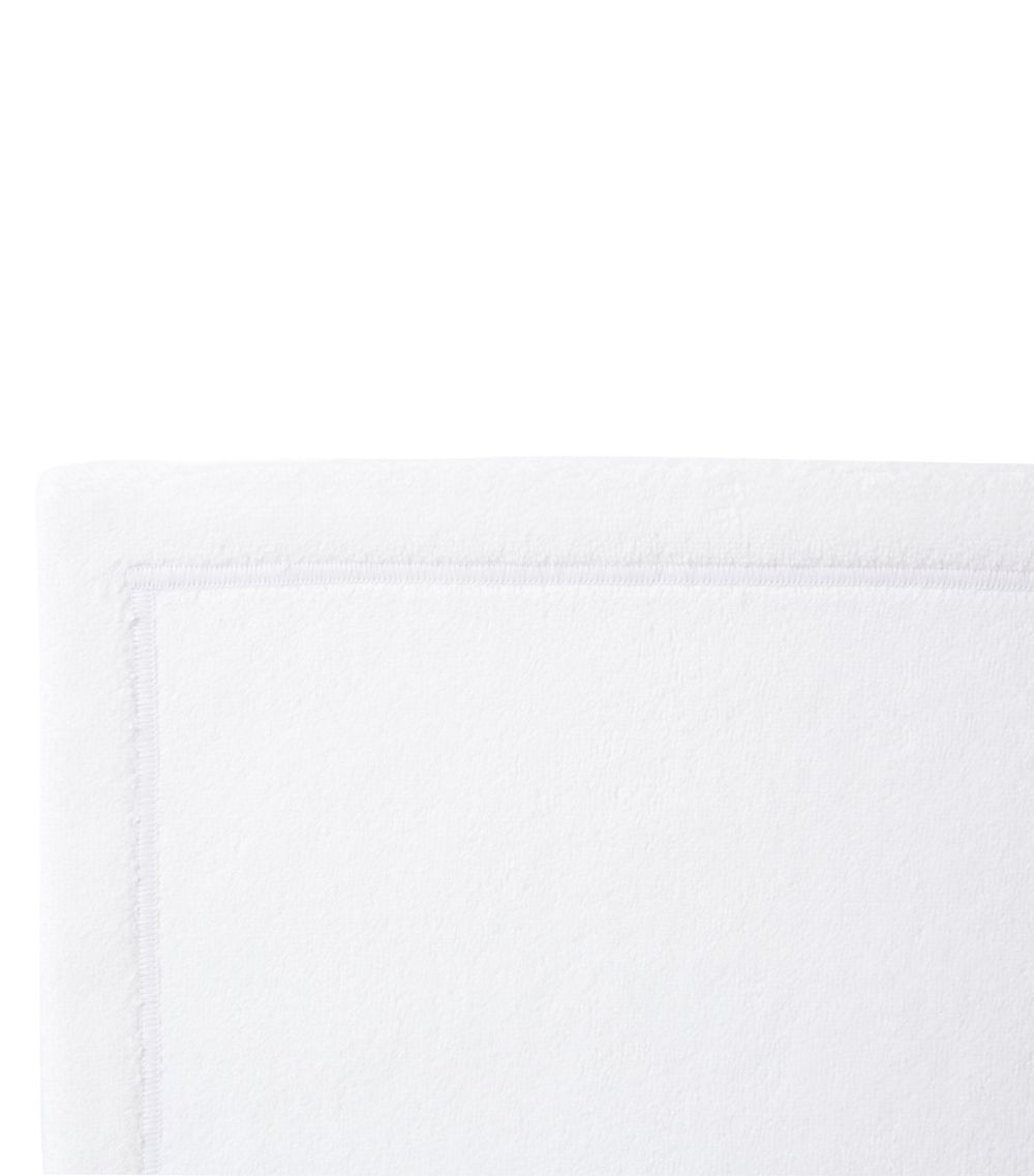 Yves Delorme Couture Yves Delorme Couture Duetto Blanc Face Cloth (33Cm X 33Cm)