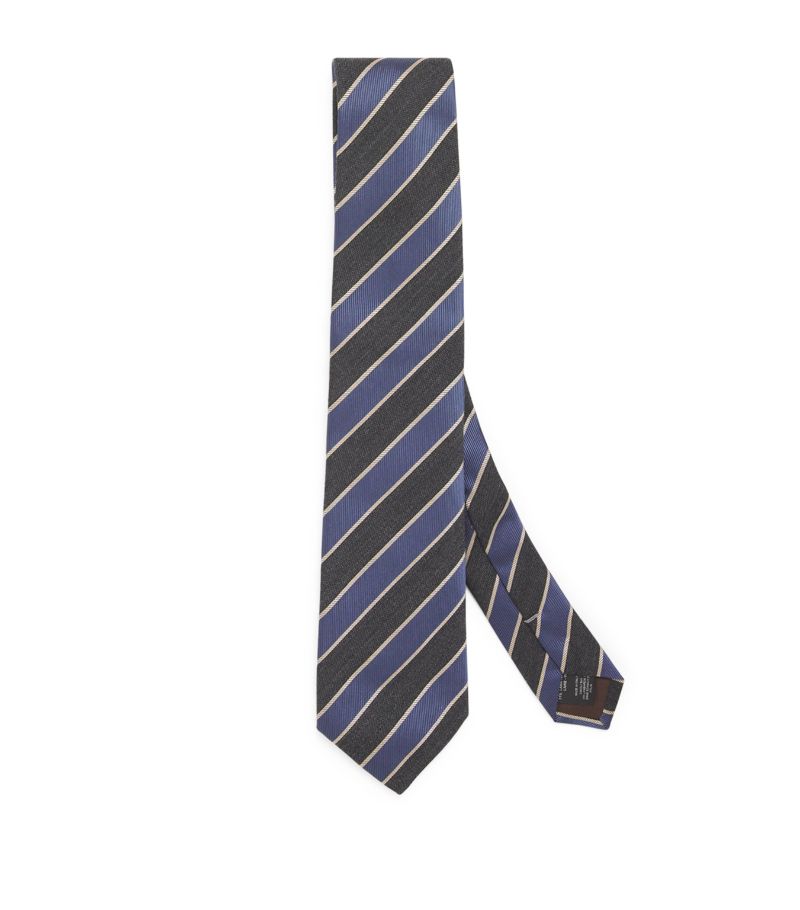 Canali Canali Silk Jacquard Tie