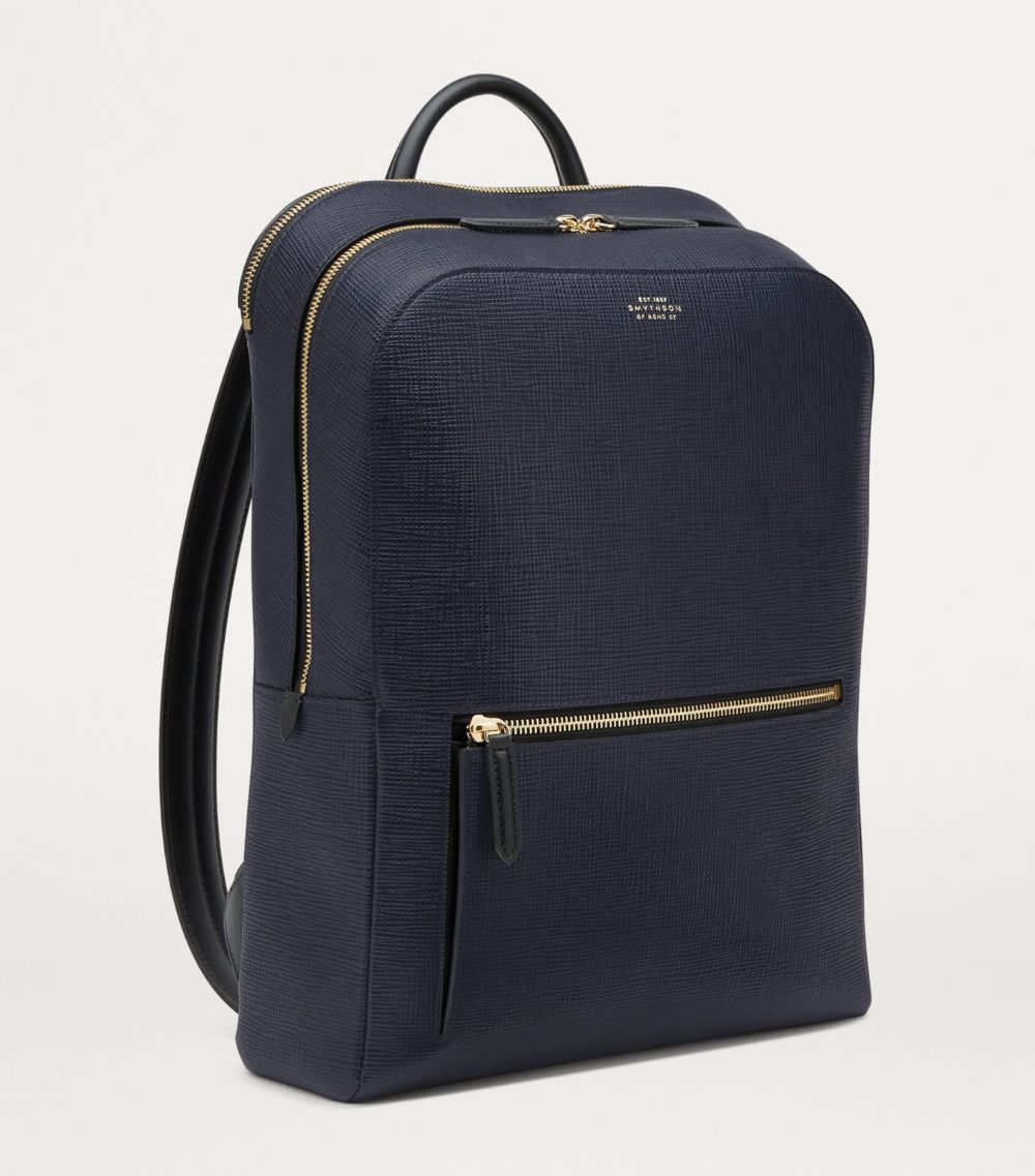 Smythson Smythson Leather Panama Backpack