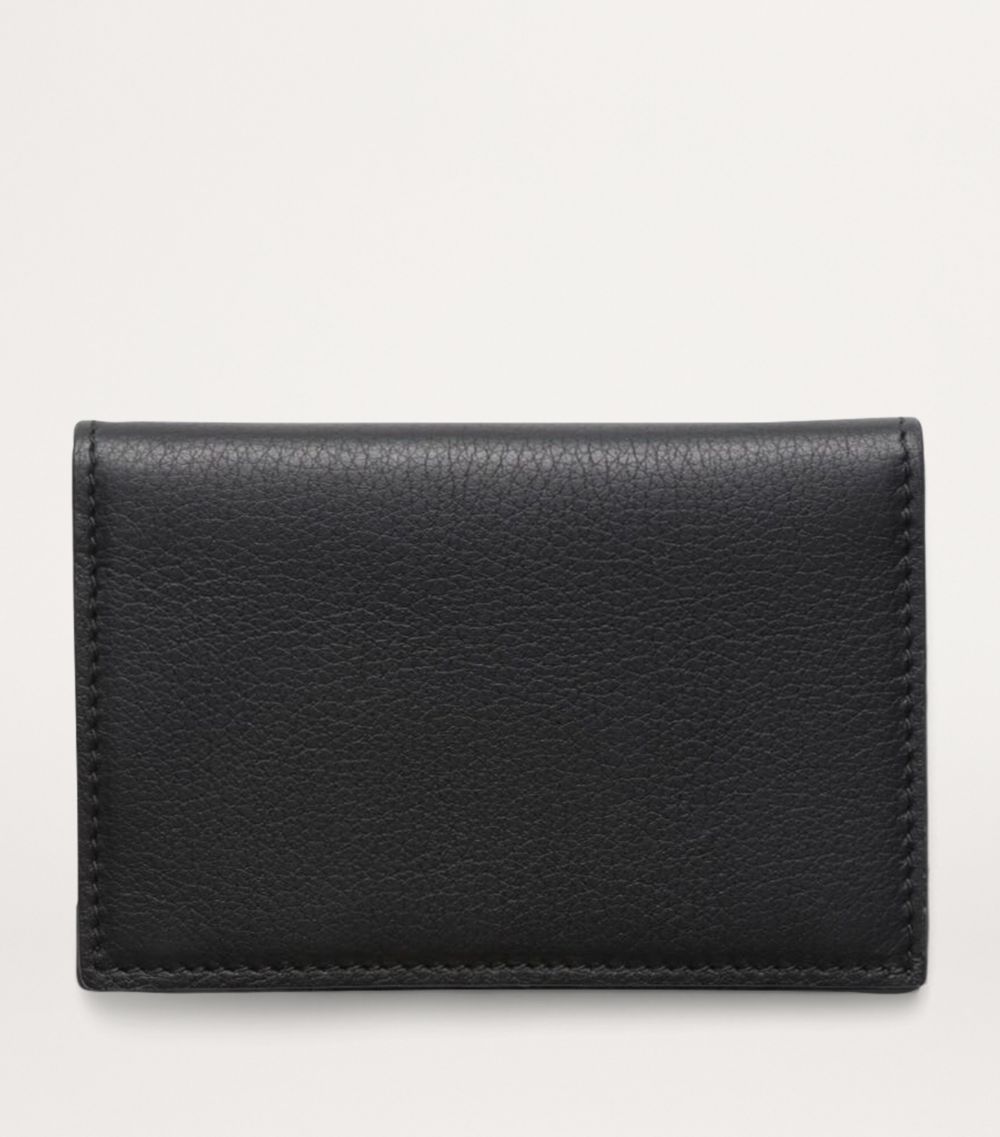 Prada Prada Leather Folding Card Holder