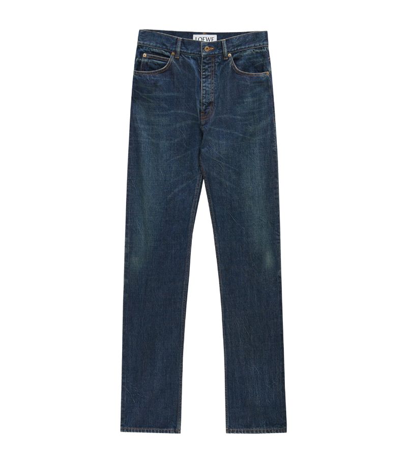 Loewe Loewe Mid-Rise Straight Jeans