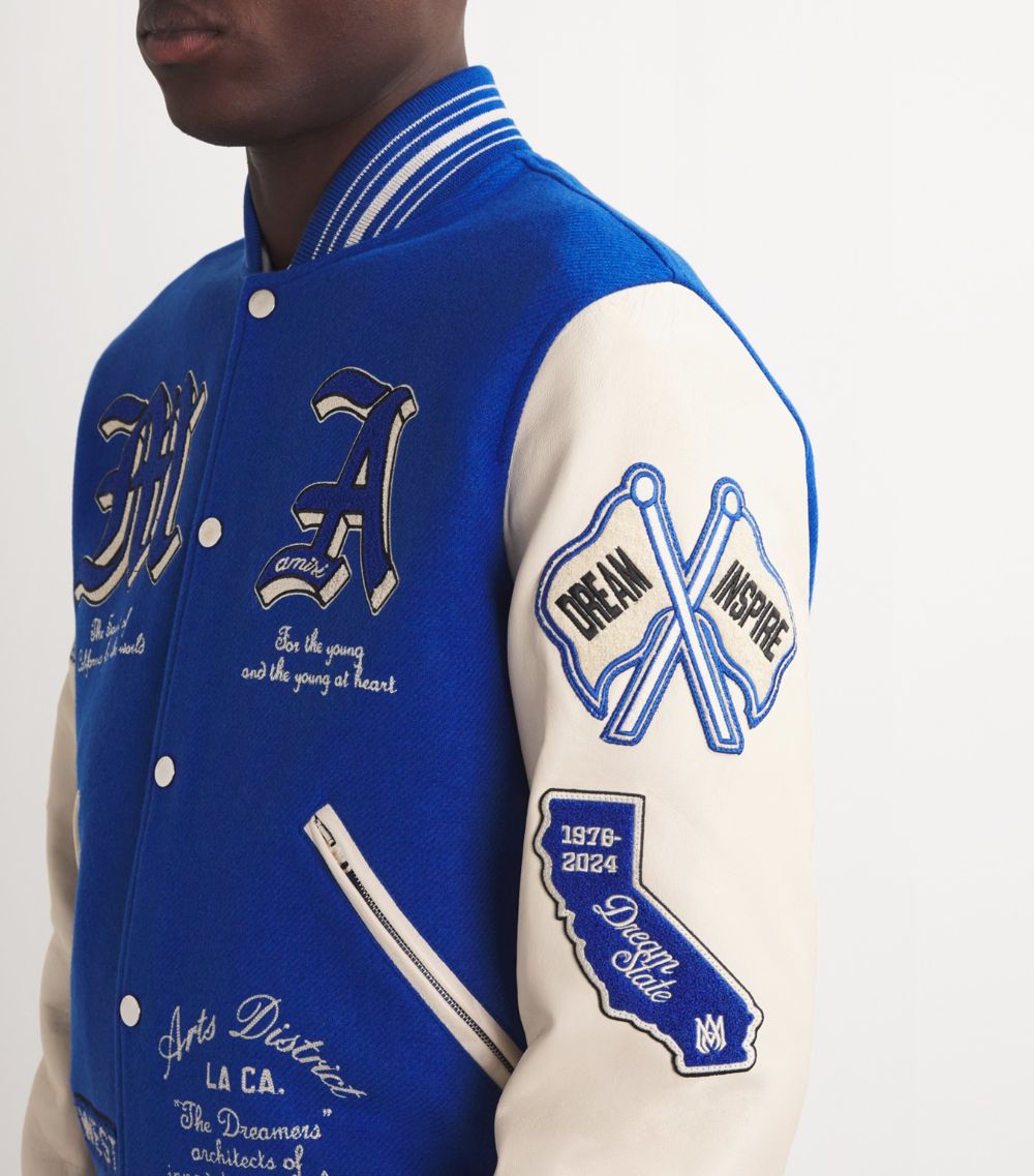 Amiri Amiri Dream Team Varsity Jacket