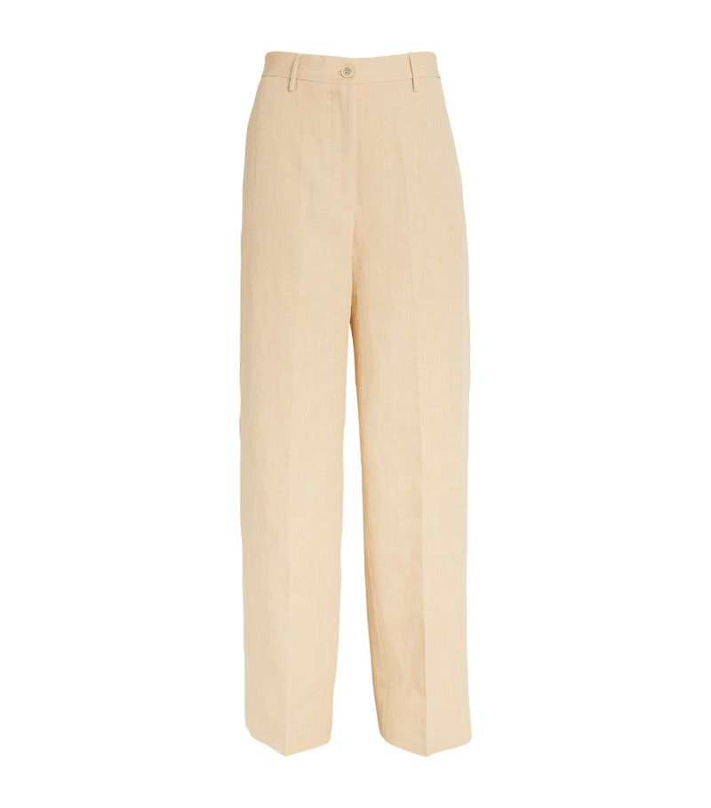 Fabiana Filippi Fabiana Filippi Linen Wide-Leg Trousers