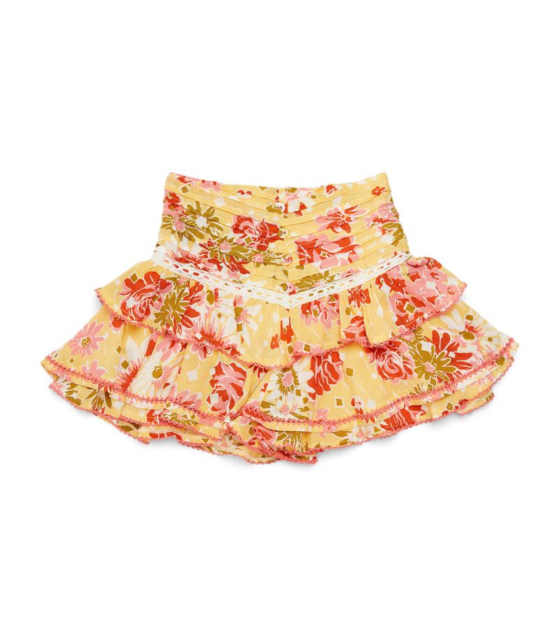 Poupette St Barth Kids Poupette St Barth Kids Floral Mini Skirt (4-10 Years)