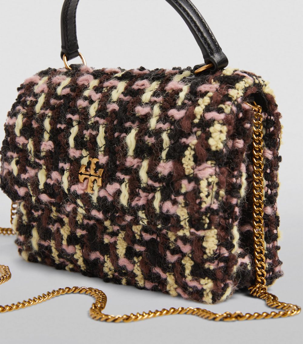 Tory Burch Tory Burch Mini Tweed Kira Top-Handle Bag