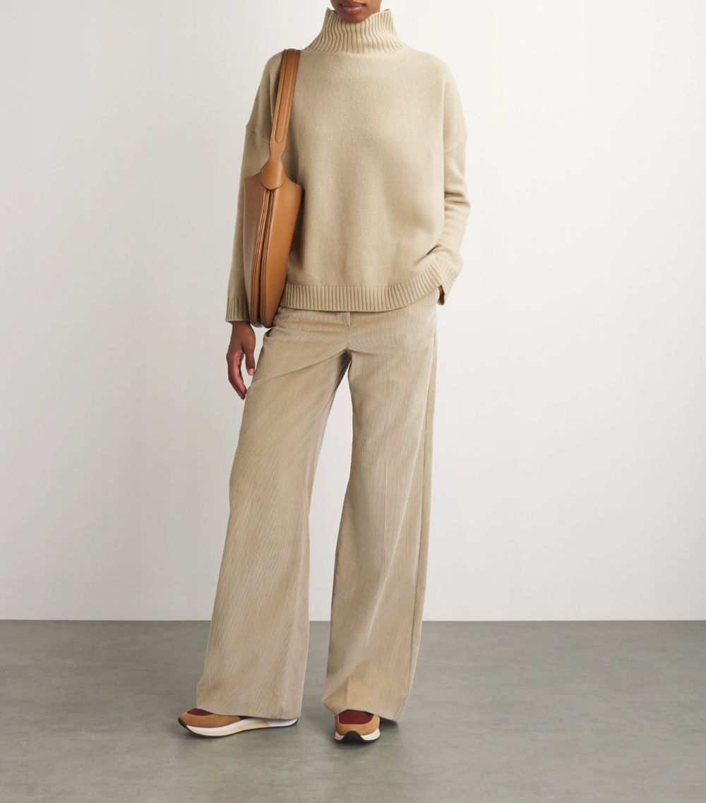 Weekend Max Mara Weekend Max Mara Virgin Wool High-Neck Sweater