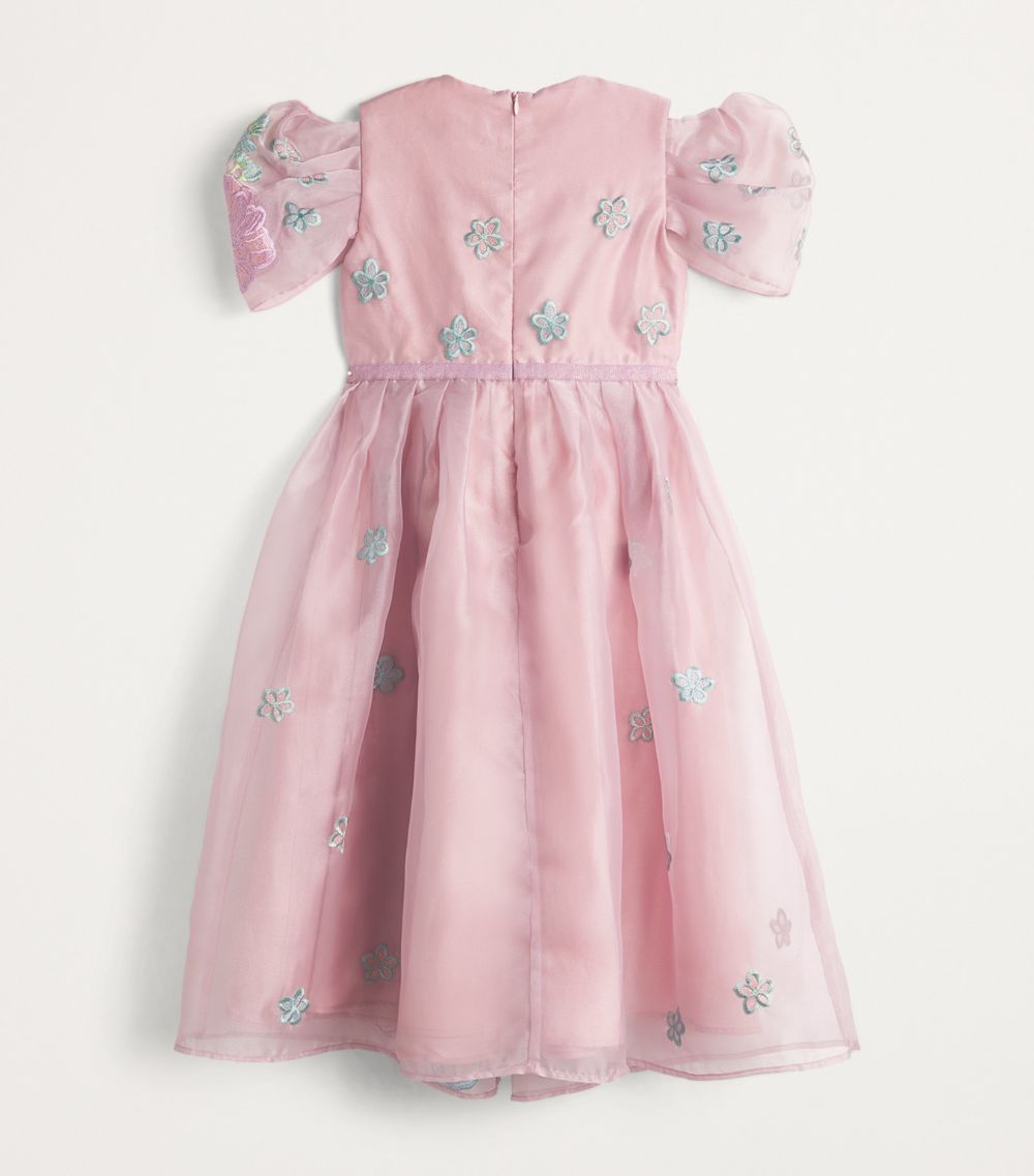 Eirene Eirene Flower Appliqué Dress (2-11 Years)