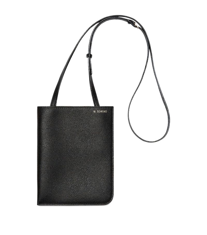 Valextra Valextra Leather Soft Cross-Body Bag