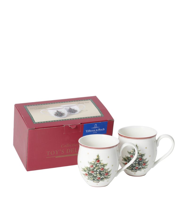 Villeroy & Boch Villeroy & Boch Toy's Delight Christmas Tree Mug Set (Set of 2)