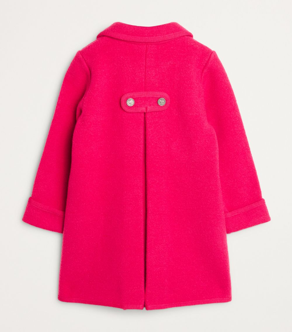 Marae Kids Marae Kids Wool Double-Breasted Coat (2-14 Years)