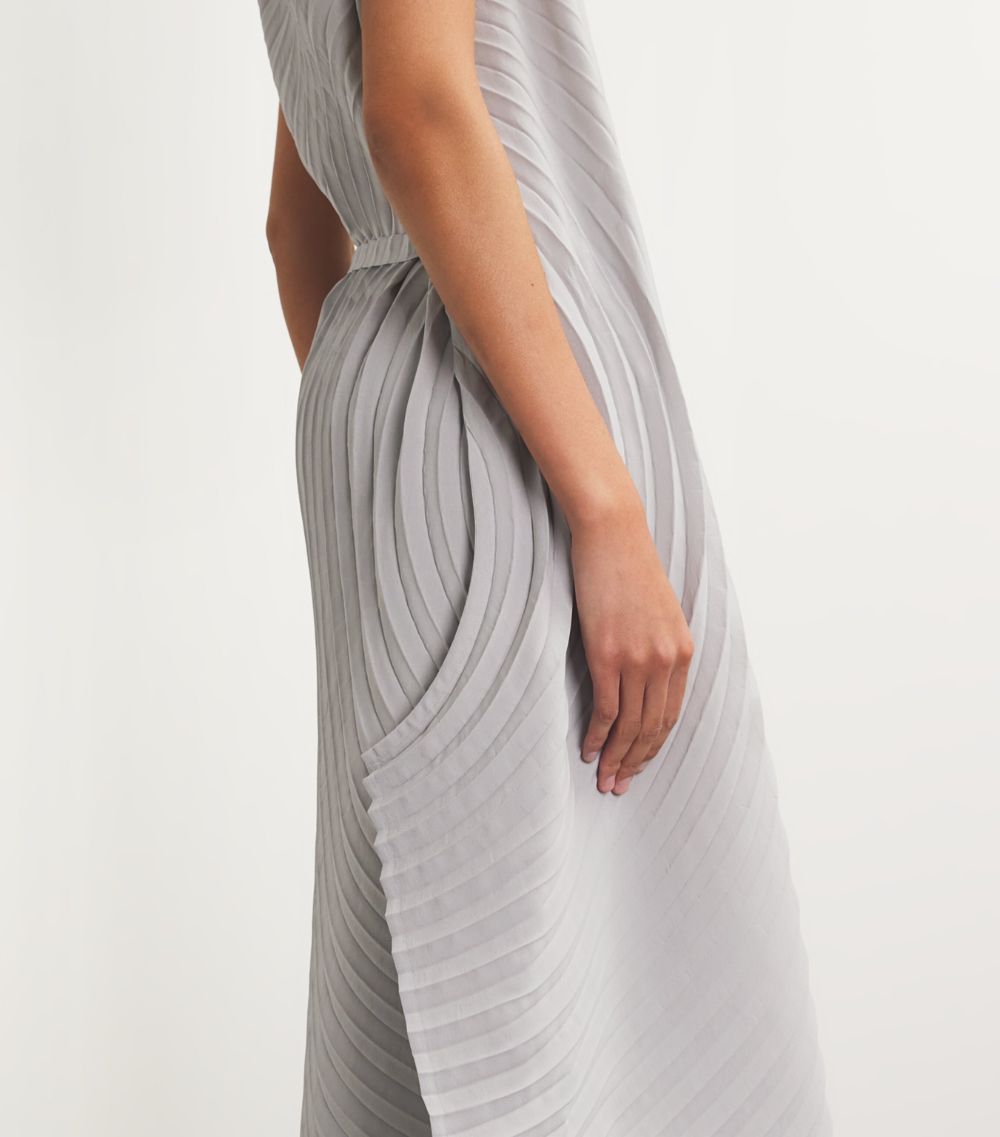 Issey Miyake Issey Miyake Resonant Pleats Maxi Dress