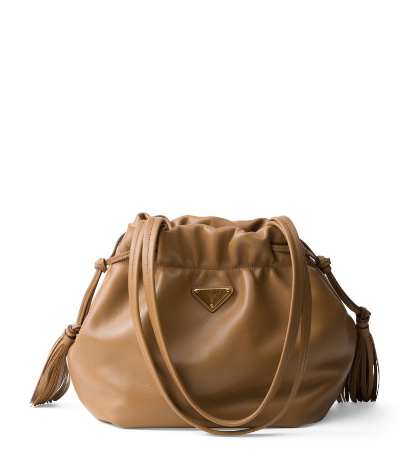 Prada Prada Nappa Leather Shoulder Bag