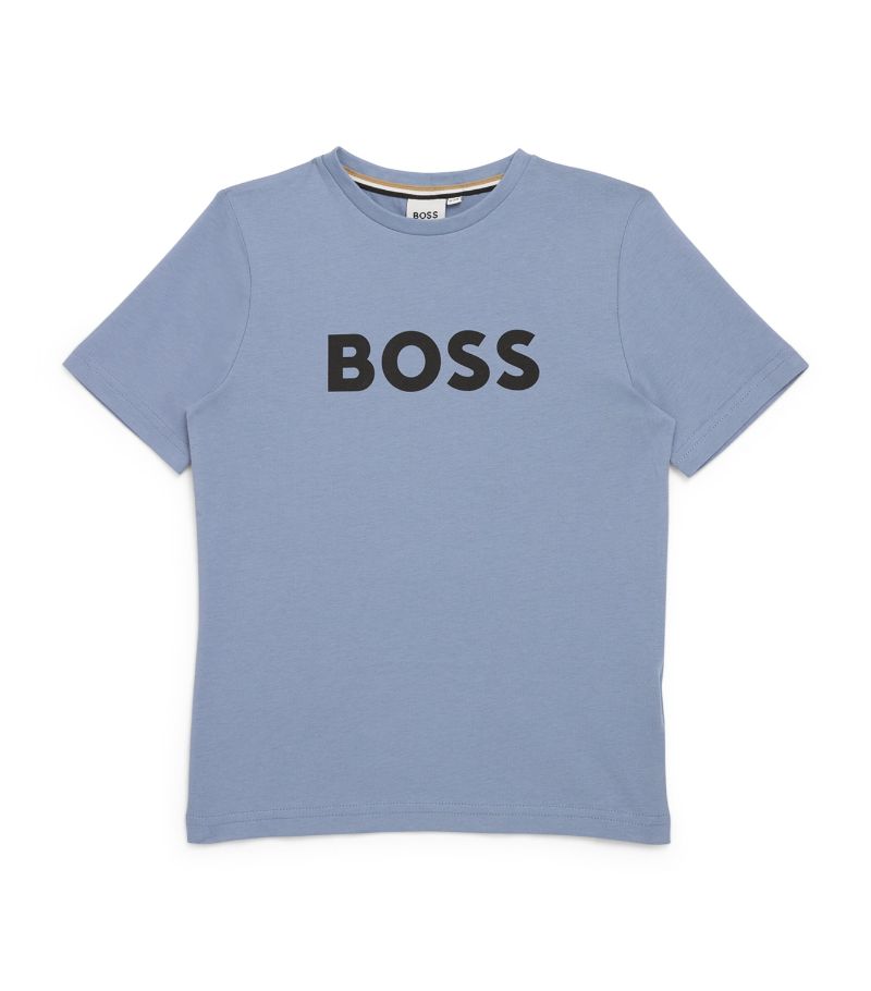 Boss Kidswear Boss Kidswear Cotton Logo T-Shirt (4-16 Years)