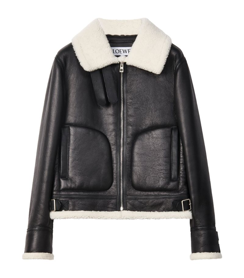 Loewe LOEWE Shearling Aviator Jacket