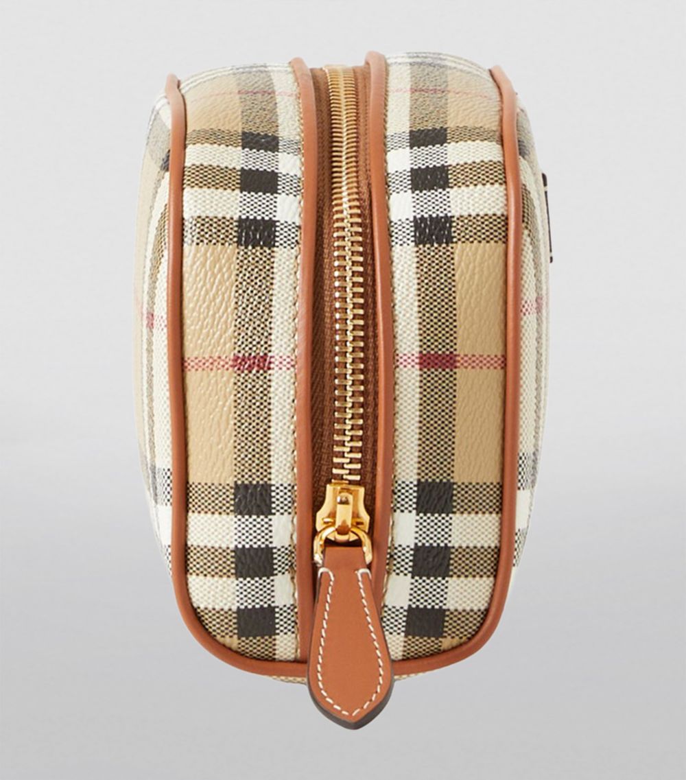 Burberry Burberry Small Check Travel Pouch