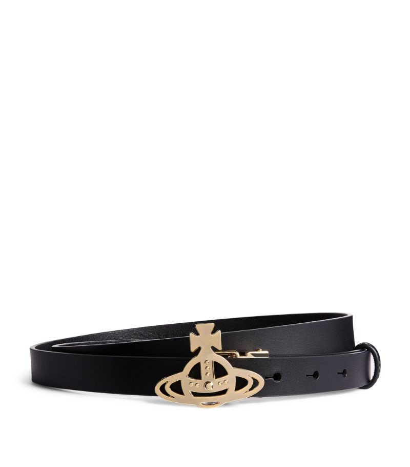 Vivienne Westwood Vivienne Westwood Leather Orb Belt