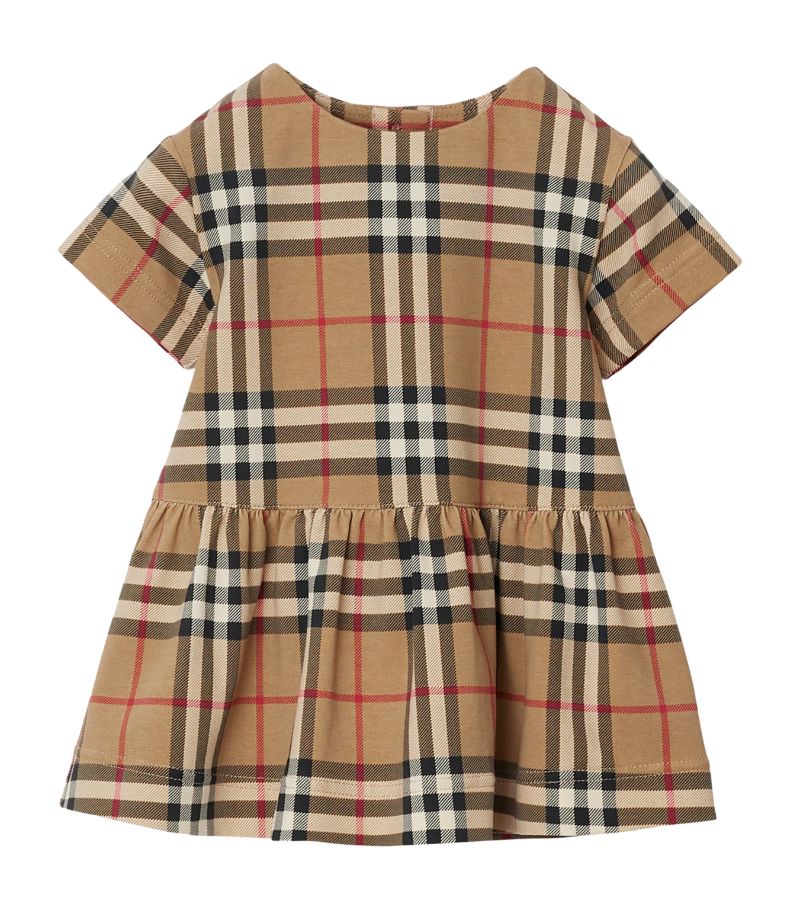 Burberry Burberry Kids Check Dress And Bloomers Set (1-18 Months)