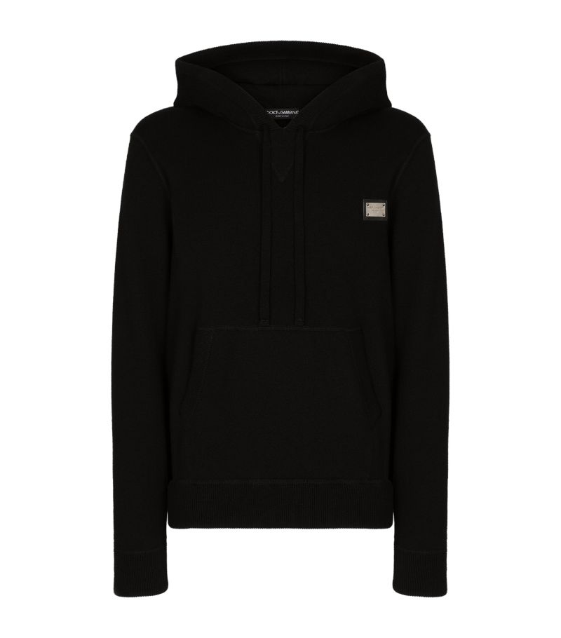 Dolce & Gabbana Dolce & Gabbana Wool-Cashmere-Blend Essentials Hoodie