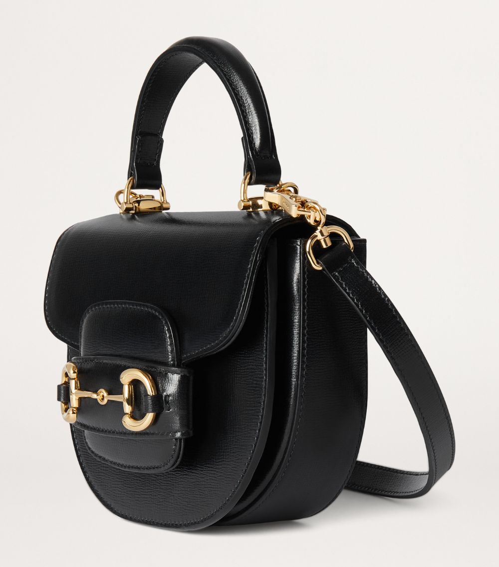 Gucci Gucci Mini Leather Horsebit 1955 Top-Handle Bag