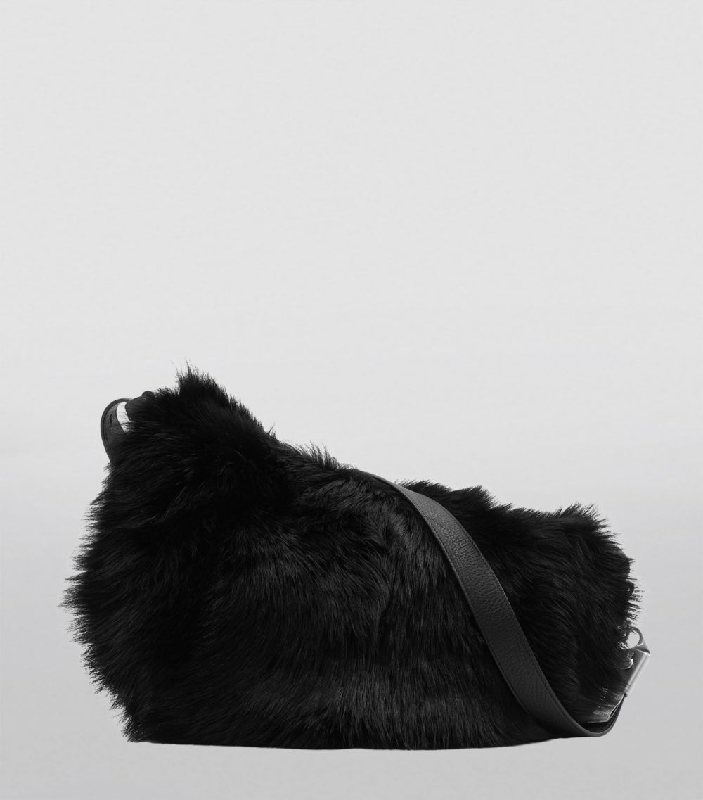 Burberry Burberry Medium Fur Knight Shoulder Bag