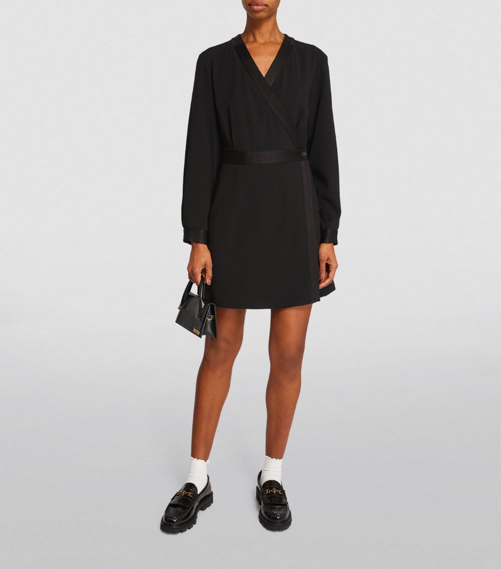  Claudie Pierlot Wrap Mini Dress